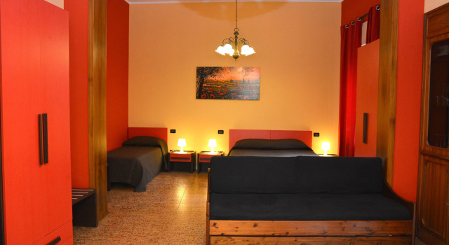 Четырёхместный номер Standard B&B Fiori di Lava