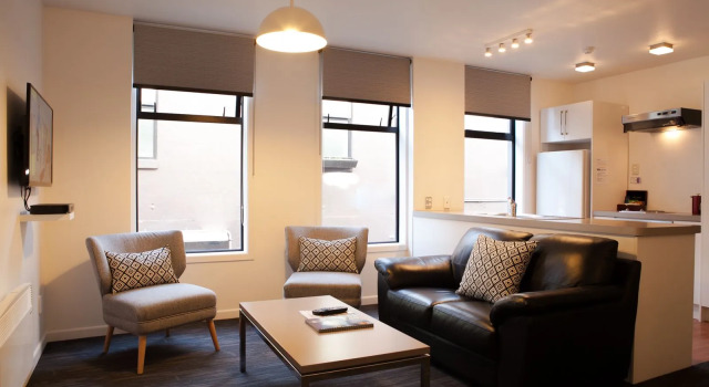 Люкс Deluxe c 1 комнатой 315 Euro Motel and Serviced Apartments