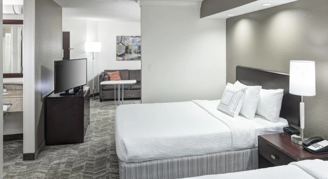 Двухместный люкс c 1 комнатой SpringHill Suites by Marriott Columbus