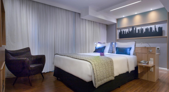 Двухместный номер Superior Mercure Sao Paulo Pinheiros