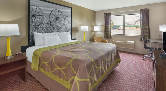 Двухместный номер Standard Super 8 by Wyndham Hebron Lowell Area