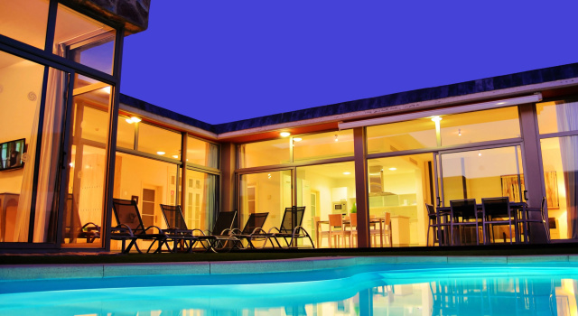 3 makuuhuonetta Villa Anfi Opal