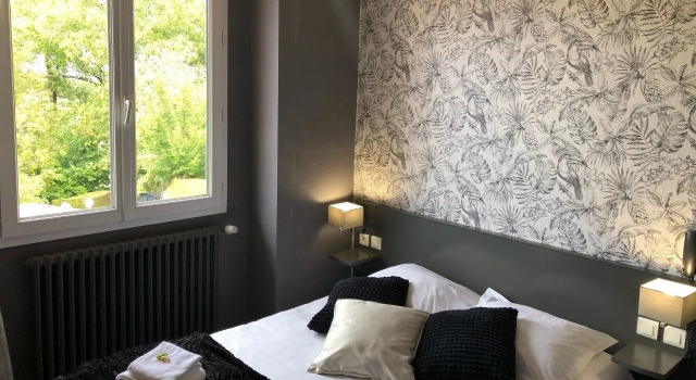 Двухместный номер Standard с видом на сад Logis Hôtel Auberge de LEtang