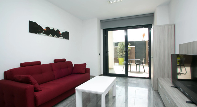 Апартаменты с патио c 1 комнатой Apartamentos Fuengirola Playa