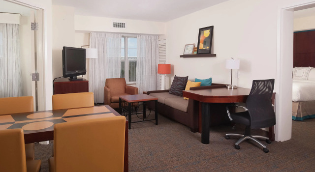 Люкс с 2 комнатами Residence Inn Fort Myers Sanibel