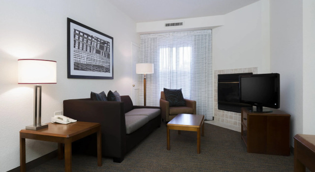 Двухместный люкс c 1 комнатой Residence Inn by Marriott Olathe Kansas City