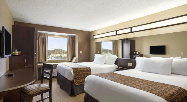 Четырёхместный номер Standard Microtel Inn & Suites by Wyndham Cambridge