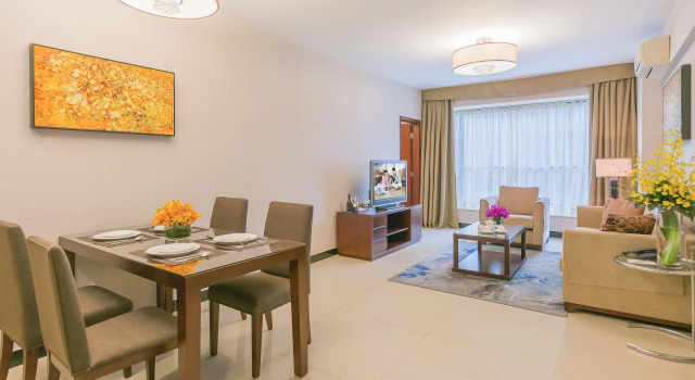 Номер Executive с видом на город Springdale Serviced Residence Guangzhou