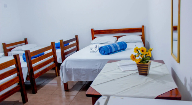 Семейные апартаменты Hotel Portela II - Av Principal e a 500m do Thermas dos Laranjais