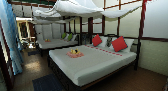 Семейное бунгало рядом с пляжем Tohko Beach Resort