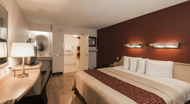 Двухместный номер Deluxe Red Roof Inn Chicago - Joliet