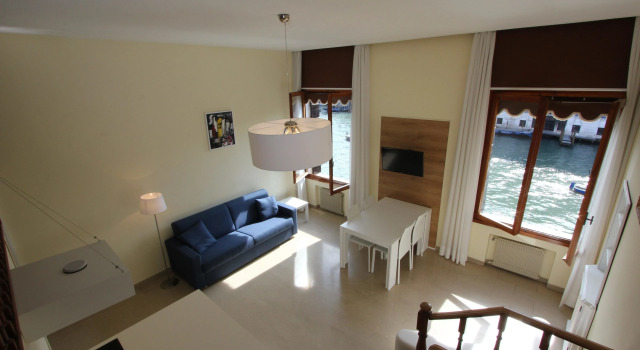 Апартаменты c 1 комнатой с видом на канал City Apartments Rialto Market