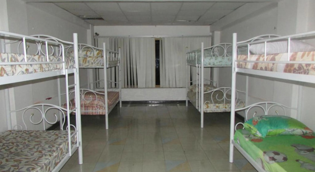 Кровать в общем номере SiBamboo Hostel & Bar