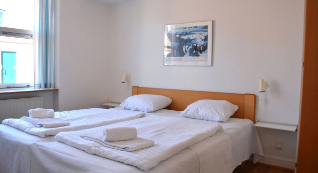 Deluxe Apartmán 2 pokoje s balkonem Ribe Byferie