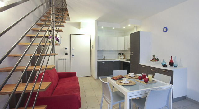 Номер Standard Дуплекс с 3 комнатами Residence A-More