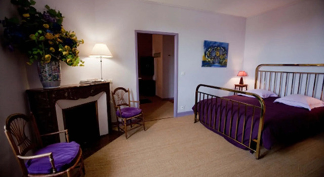 Номер Premium Chambres dHôtes Le Mas