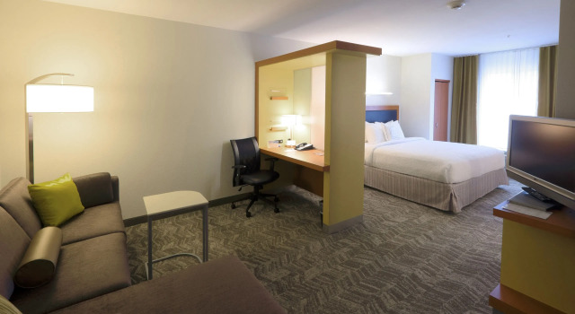 Двухместный люкс SpringHill Suites by Marriott Albany Latham-Colonie