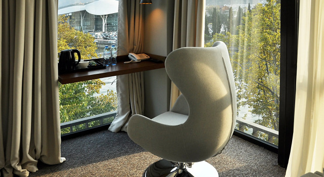 Двухместный номер Deluxe с видом на город River View Hotel Tbilisi