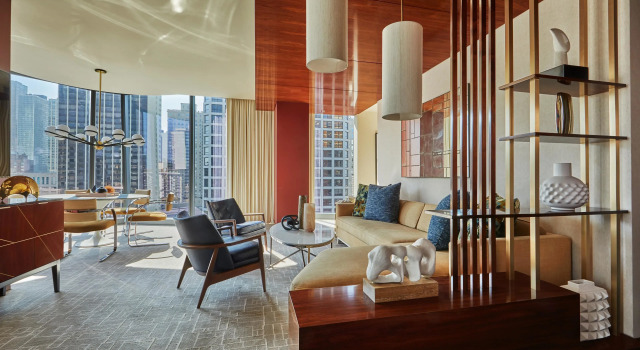 Номер Standard Пентхаус Viceroy Chicago