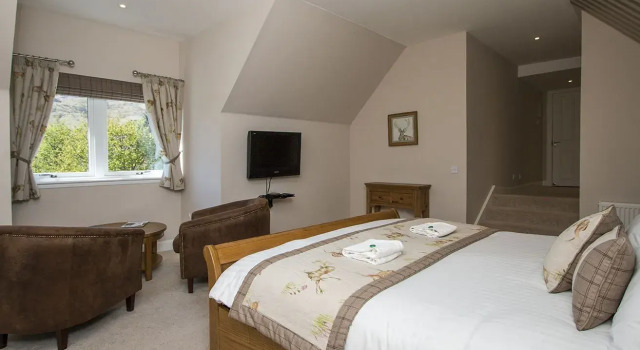 Двухместный полулюкс с видом на горы Glen Clova Hotel & Luxury Lodges