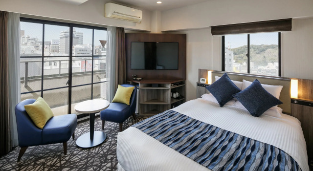 Двухместный номер Standard Hotel Mystays Kagoshima Tenmonkan Annex