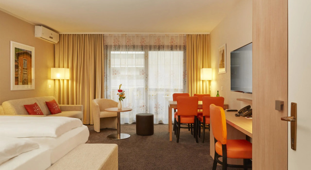 Двухместный номер Superior с частичным видом Hotel Arcadia Locarno, a Trademark Collection by Wyndham