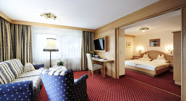 Полулюкс с балконом и с видом на горы Parkhotel Seefeld