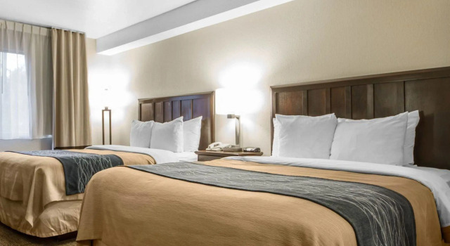 Четырёхместный номер Standard Comfort Inn Fairfield Napa Valley Area