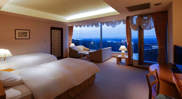 Двухместный номер Deluxe Miyako Resort Okushima Aqua Forest
