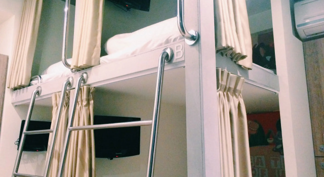 Кровать в общем номере (женский номер) Taipei Livepal Hostel