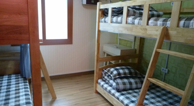 Четырёхместный номер Standard Popcorn Hostel Nampodong