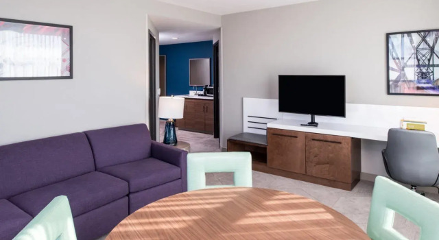 Люкс с 2 комнатами Hilton Garden Inn Little Rock Downtown