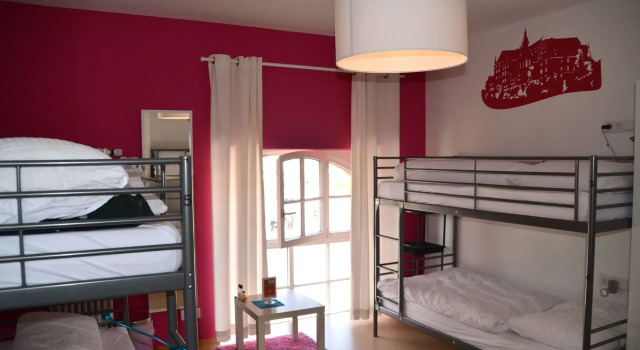 Кровать в общем номере (женский номер) Hostel-Marburg-one