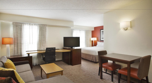 Двухместная студия Residence Inn by Marriott Detroit Novi