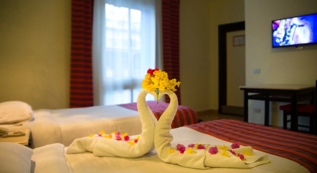 Трёхместный номер Economy Naama Blue Hotel