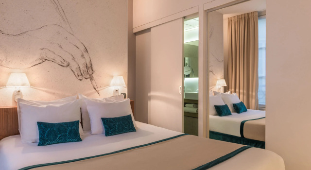 Двухместный номер Classic Hôtel Le Monna Lisa by Inwood Hotels