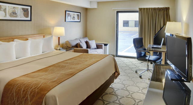 Двухместный номер Deluxe Цокольный этаж Comfort Inn Riviere-du-Loup