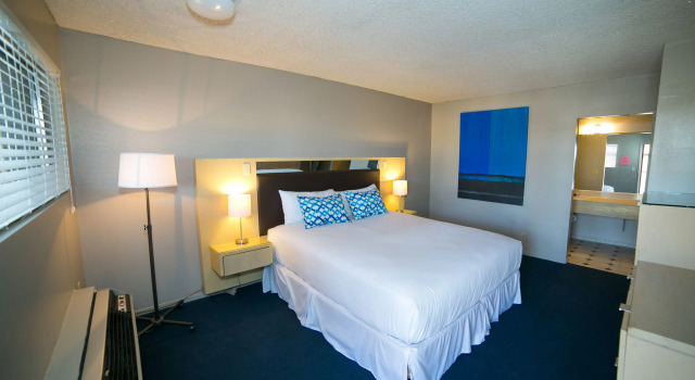 Кровать в общем номере Motel 6 - Las Vegas, NV   Downtown Fremont St Experience
