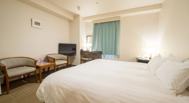 Standardní Dvoulůžkový s manželskou postelí pokoj Shizunai Eclipse Hotel