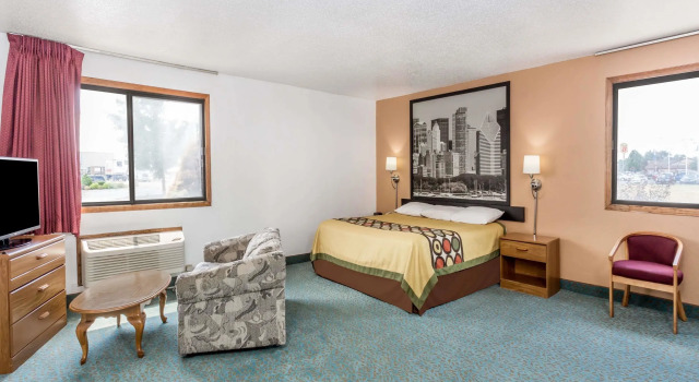 Двухместный номер Standard Super 8 by Wyndham Bourbonnais/Kankakee Area