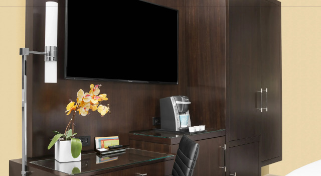 Двухместный номер Mobility Accessible Hearing Accessible с видом на город Hilton Garden Inn New York - Times Square Central
