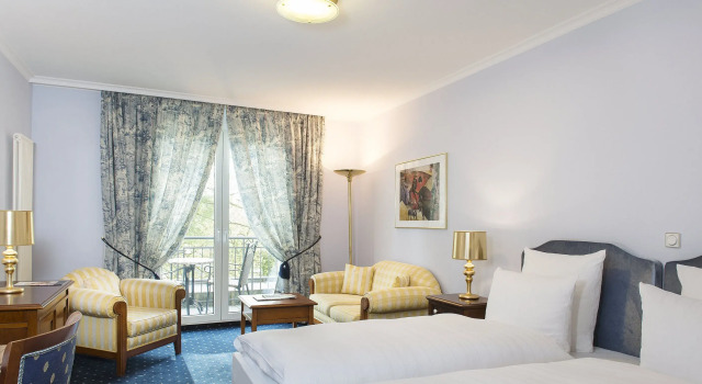 Двухместный номер Deluxe с видом на парк Victor's Residenz-Hotel Saarbrücken