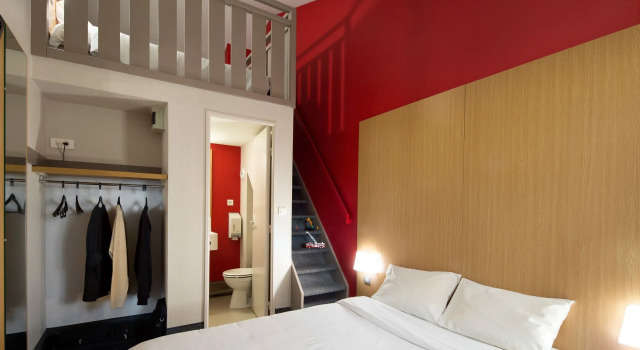 Четырёхместный номер Standard B&B HOTEL Metz Augny