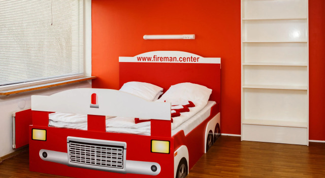 Семейные апартаменты c 1 комнатой Fireman Center