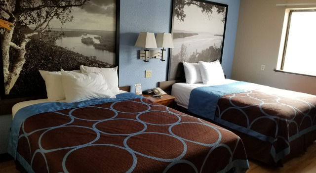 Четырёхместный номер Standard Super 8 by Wyndham Kenosha/Pleasant Prairie
