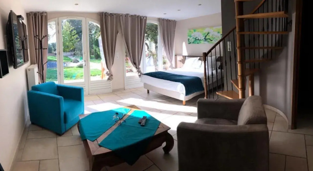 Номер Standard Дуплекс Hôtel La Vinaigrerie LOGIS