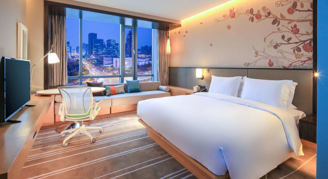 Двухместный номер Guest Hilton Garden Inn Ningbo