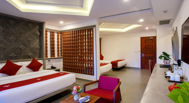 Трёхместный номер Deluxe c 1 комнатой Khmer Mansion Residence