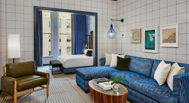 Двухместный люкс Kimpton Hotel Monaco Denver by IHG
