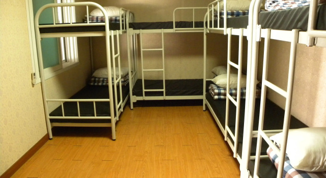 Кровать в общем номере (женский номер) Kame House